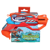 Nerf Super Soaker DinoSquad Raptor-Surge Water Blaster, Trigger-Fire Soakage Pichkari for Outdoor Water Games, Branded Toy Pichkari for Holi Festival, 6+